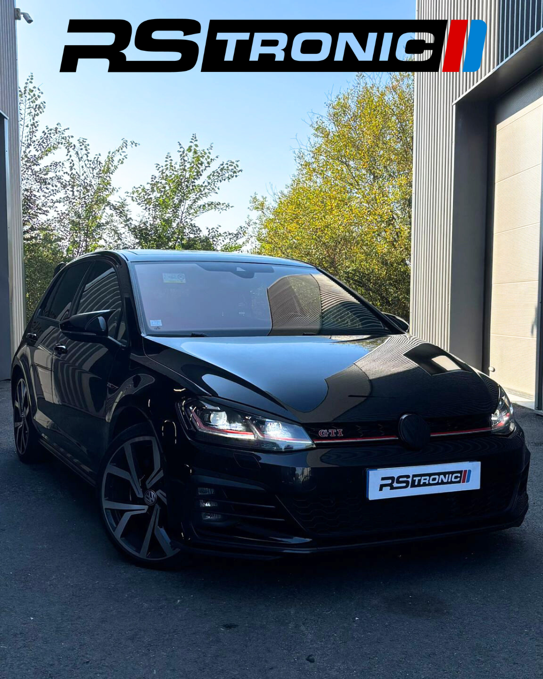 Rs Tronic Angers Preparateur Automobile 3 4 AVANT LOGO